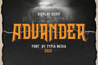 Advander: The Bold Display Font for Impactful Digital Campaigns