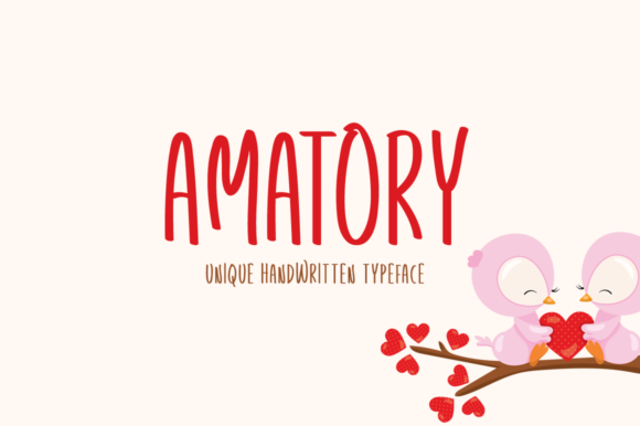 Amatory: A Font with Personality for Editorial Design
