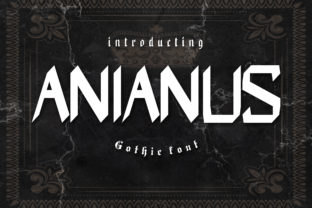 Anianus Font: Modern Display Style for Creative Projects