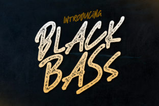 Black Bass: A Font That Elevates Every Handmade Project
