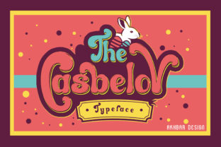 Casbelov: The Cheerful Display Font for Campaign Creativity