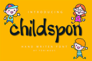 Childspon: A Script Font That Brings Magic to Your Handmade Creations