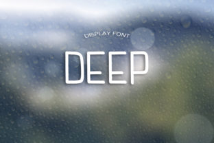 Deep: A Modern Display Font for Creative Makers