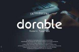 Dorable: A Timeless Display Font for Modern Web Design