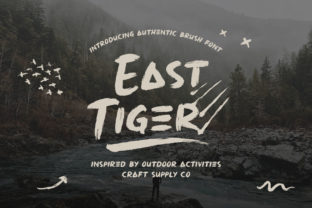 East Tiger: A Font That Elevates Branding with Organic Charm