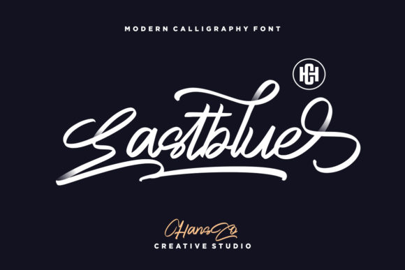 Eastblue: A Modern Calligraphy Font for Editorial Design