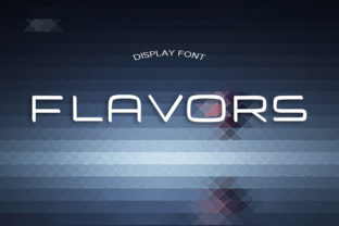 Flavors: A Modern Display Font for Editorial Excellence