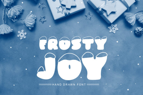 Frosty Joy Display Font for Editorial Design and Creative Branding