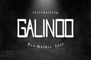 Galindo: A Modern Display Font for Contemporary Design
