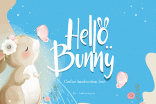 Hello Bunny: A Display Font for Editorial Design and Creative Branding