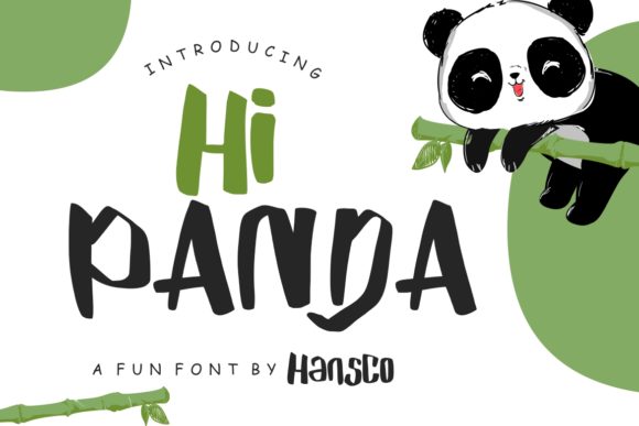 Hi Panda: A Display Font That Brings Authentic Charm to Your Creative Projects