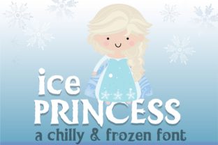 Ice Princess Duo: A Magical Font for Branding and Design