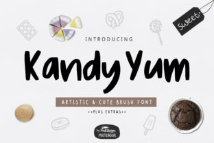 Kandy Yum: A Font That Brings Playfulness to Your Craft