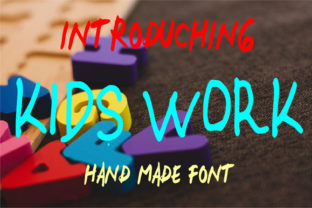 Kids Work: A Display Font That Elevates Your Brand’s Visual Story