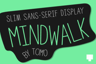 Mindwalk: A Versatile Display Font for Creative Projects
