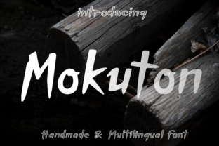 Mokuton: A Display Font That Elevates Branding with Character