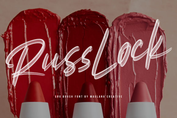 Russlock: A Font That Feels Like Handwritten Magic