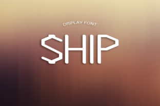 Ship: A Display Font for Modern Editorial Design