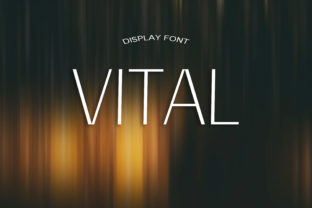Vital: A Display Font That Elevates Branding with Timeless Charm